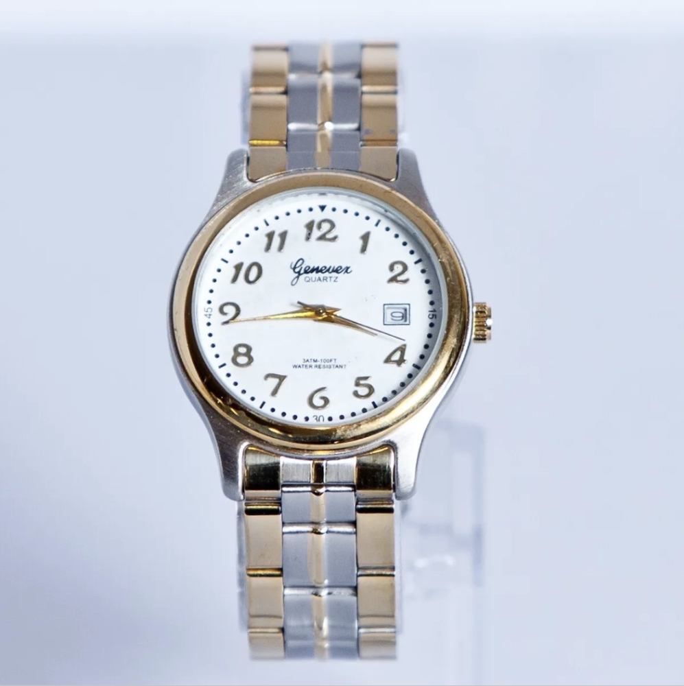 Genevex Men's Two-Tone Watch